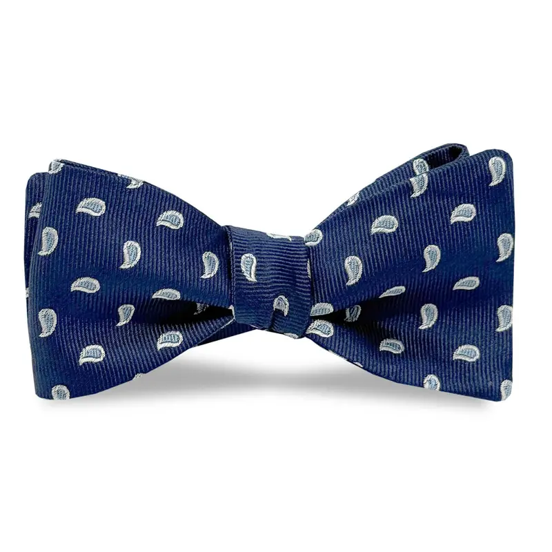 Cape Cod Navy And Blue Dog Bow Tie 1