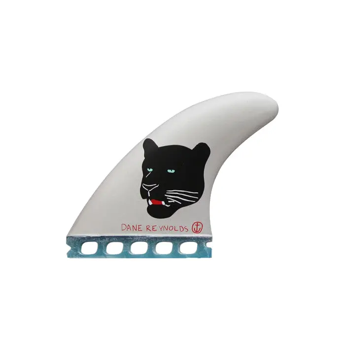 Captain Fin Co. Dane Reynolds Black Panther Thruster – Aggressive Performance Fin Set 1