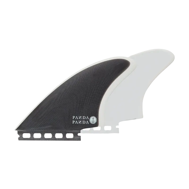 Captain Fin Co. Panda Twin Keel Fin Set – Vintage-Inspired Dual Keel Setup 1