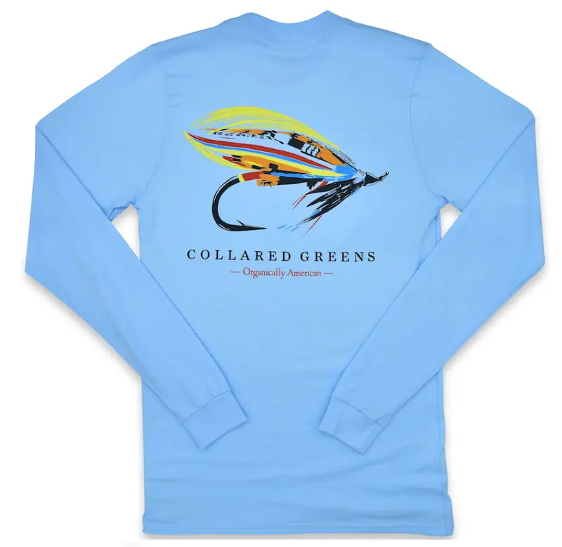 Carolina Long Sleeve T-Shirt – 'Looking Fly' Design 1