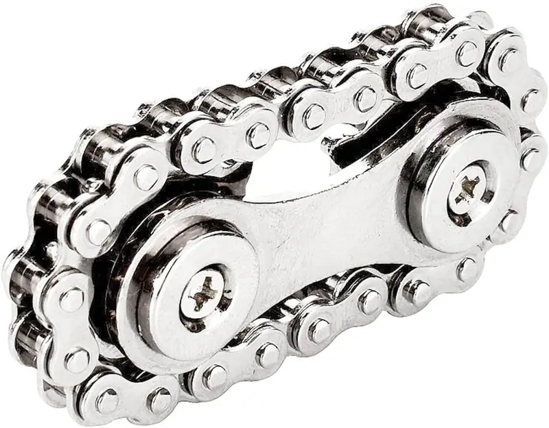 Chain-Link Fidget Spinner For Sensory Play 1