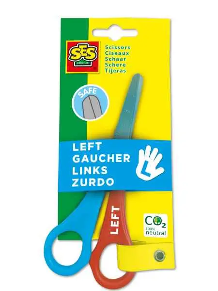 Child-Sized Left-Handed Safety Scissors 1