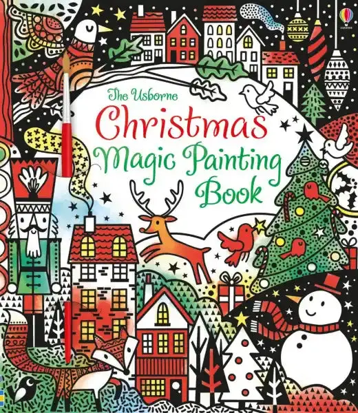 Christmas Magic Painting Book – Washable Reusable Art Kit 1