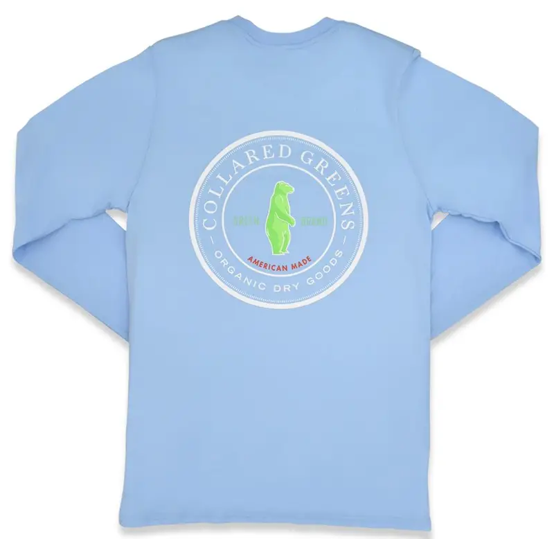 Circle Logo Carolina Long Sleeve T-Shirt 1