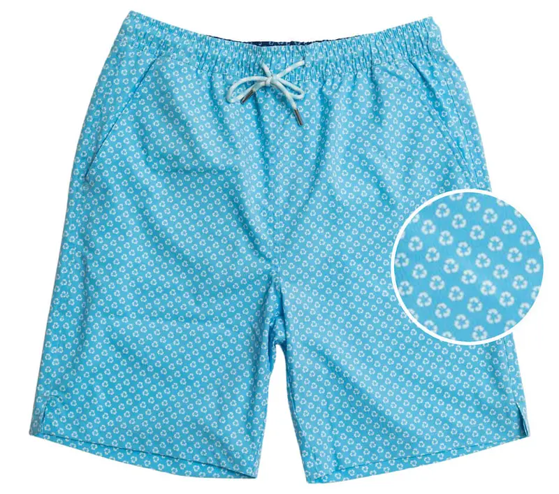 Circle Of Life Light Blue Swim Trunks 1