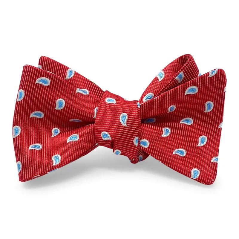 Clarke Red Bow Vibrant Ribbon 1