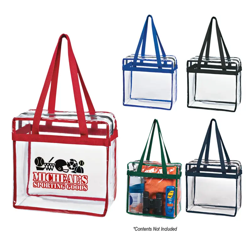 Clear Eva Tote With Full-Zip Closure 1