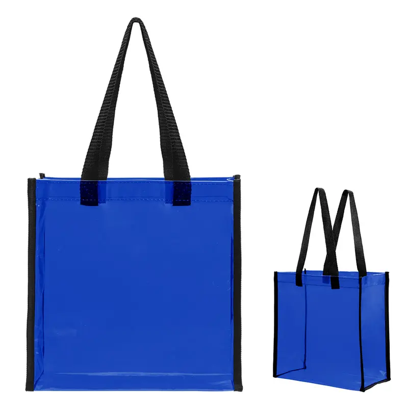 Clear Pvc Transparent Colby Tote Bag 1