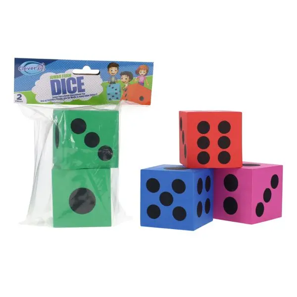 Clever Kidz Giant Learning Dice Pack 1