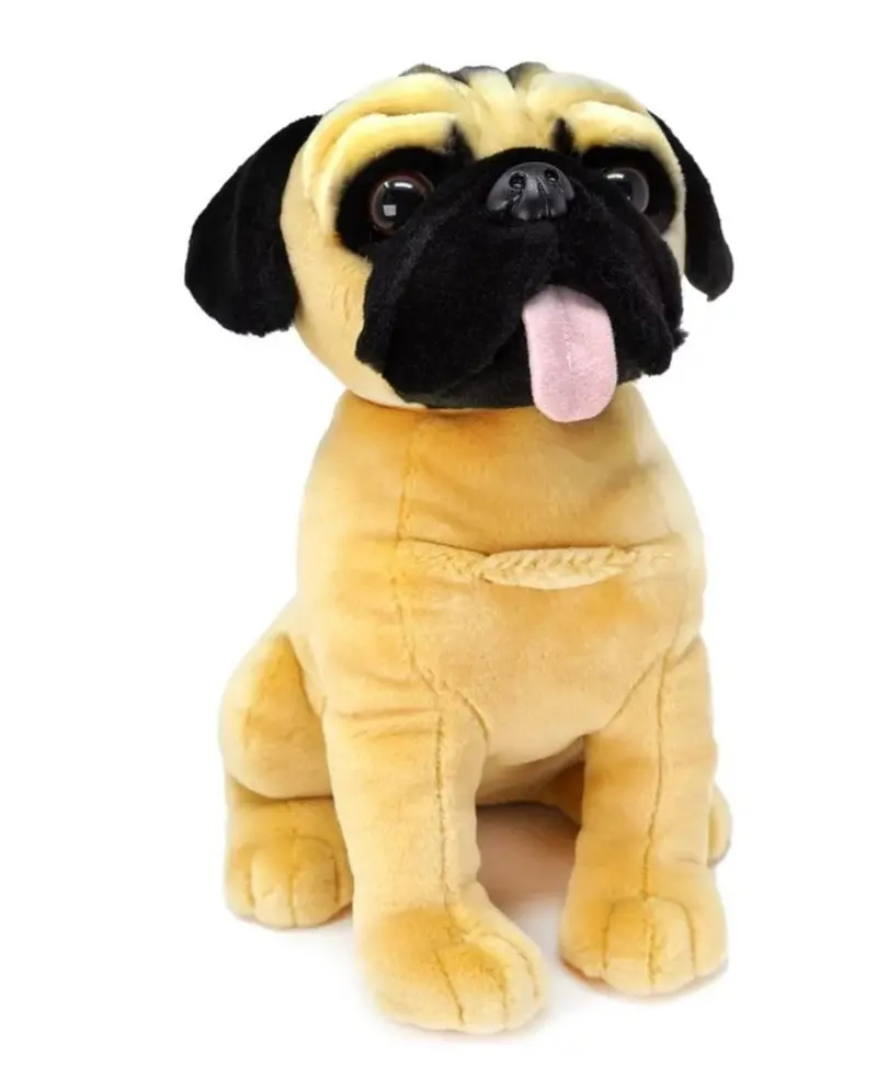 Clyde The Pug Plush Toy By Tiger Tale Toys – Bhi Exclusive 1