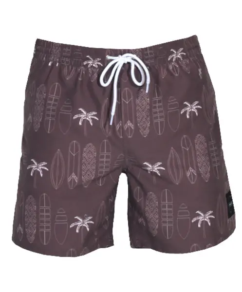 Cohete Lineup 17" Palm Tree Boardshorts 1
