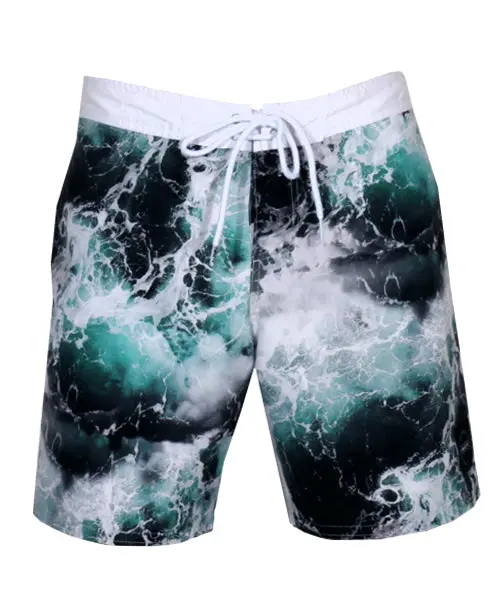 Cohete Mission 17" Wave Pattern Boardshorts 1