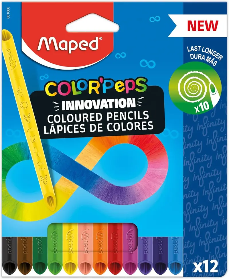 Color'Peps Infinity 12-Pack Art Supplies Set 1