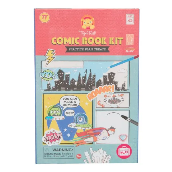 Comic Book Kit – Step-By-Step Guide To Drawing & Storytelling 1