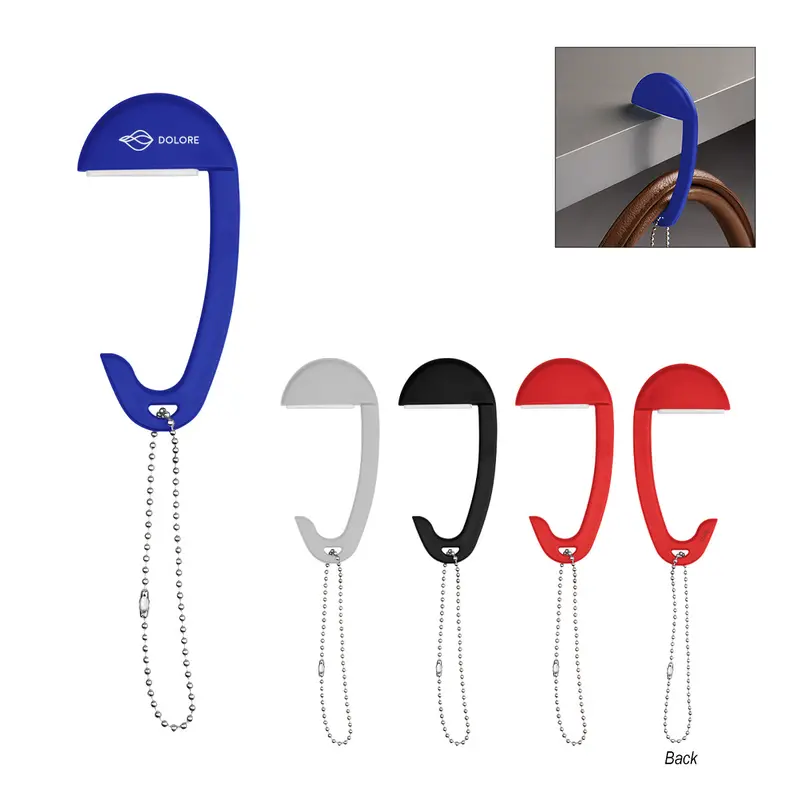 Compact Desk-Mount Bag Organizer Hanger 1