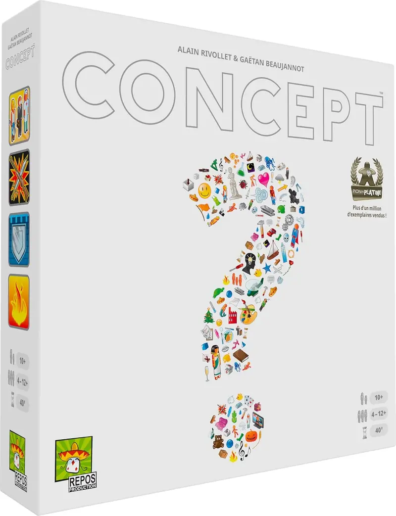 Concept – Wordless Communication Strategy Board Game 1