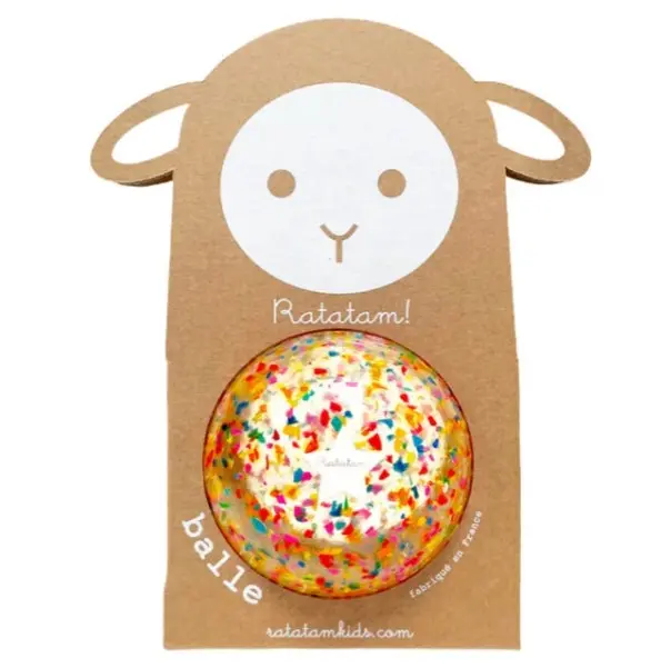 Confetti Ball – 10 Cm Multicolored Party Toss Toy 1