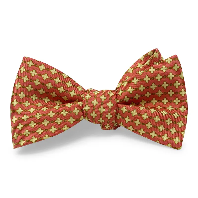 Coral Morocco Bow Hair Accessory 1