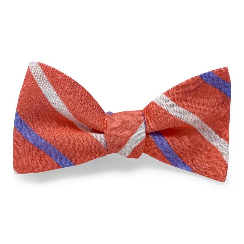 Coral Pelican Hill Bow Hair Accessory 1