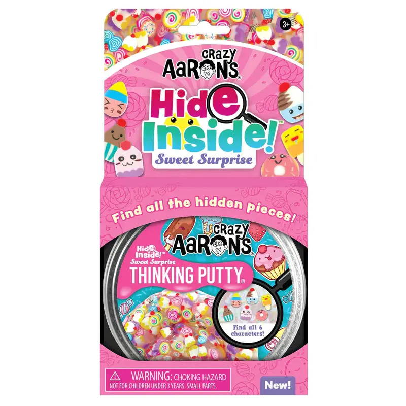 Crazy Aaron Hide Inside Sweet Surprise Putty – Surprise Sensory Experience 1