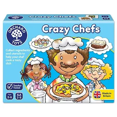 Crazy Chefs – Orchard Toys Food-Themed Memory And Matching Game 1