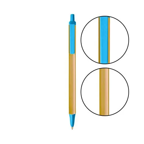 Cream Bic Clic Stic Ballpoint Pen 1