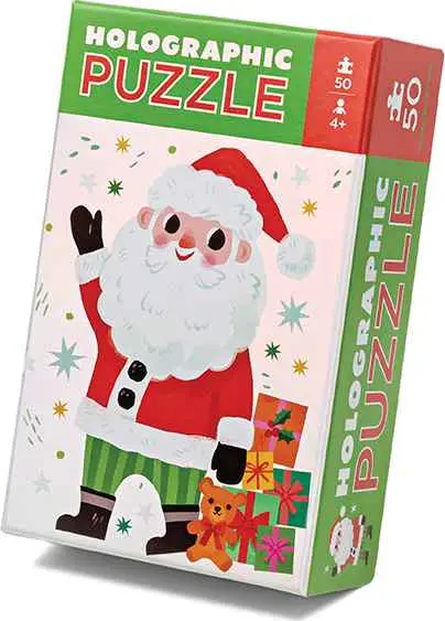 Crocodile Creek Holographic Santa Puzzle 1