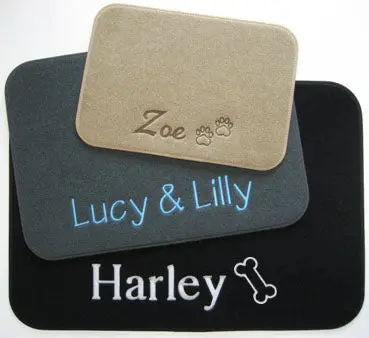 Custom Personalized Pet Name Doormat 1