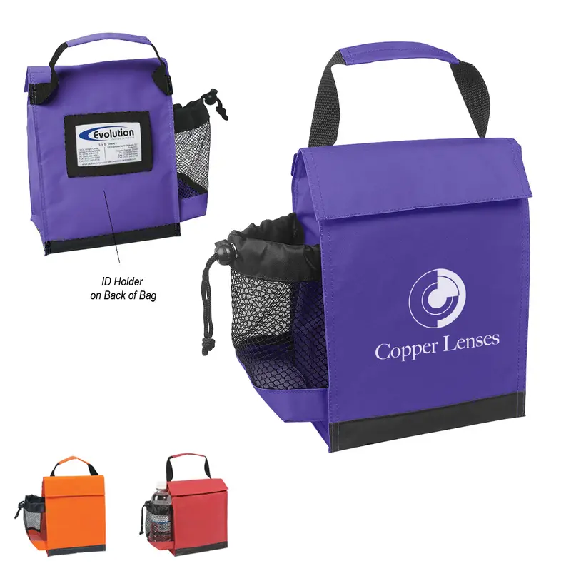 Customizable Id-Ready Insulated Lunch Bag 1