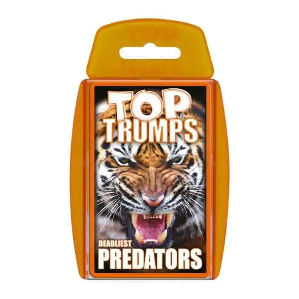 Deadliest Predators Top Trumps Wildlife Card Game 1