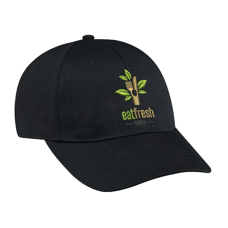 Deluxe Chino Twill Cap With Ponytail Opening & Blended Fabric 1