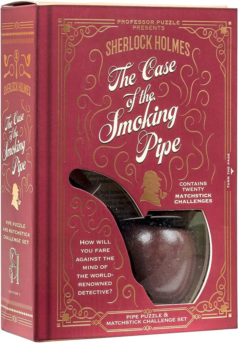 Detective Mystery Book: The Case Of The Smoking Pipe 1