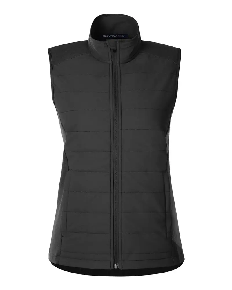 Devon & Jones Charleston Hybrid Vest – Women'S Modern Layering Vest 1