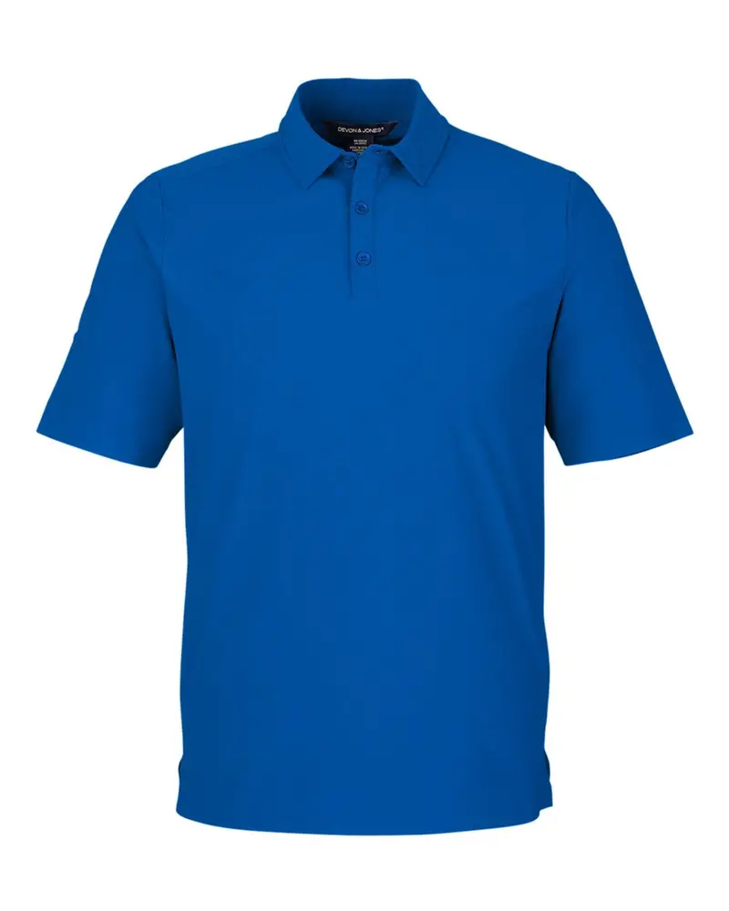 Devon & Jones Crownlux Performance Tailored Fit Men'S Windsor Polo 1