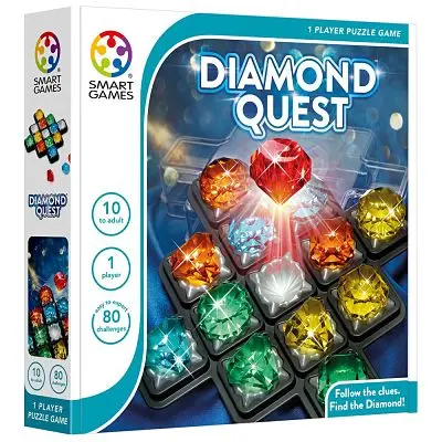 Diamond Quest – Gemstone-Themed Logic Puzzle Game 1