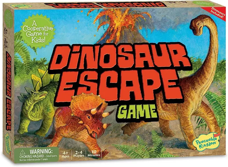 Dinosaur Escape: Award-Winning Cooperative Board Game 1