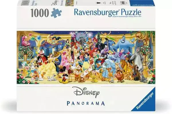 Disney Panoramic Jigsaw Puzzle – 1000-Piece Scenic Landscape Puzzle 1