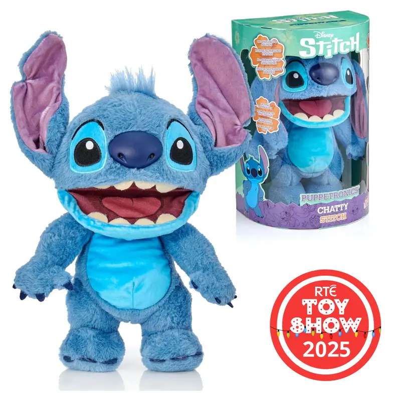 Disney Stitch Interactive Puppetronics Toy With Voice Features 1