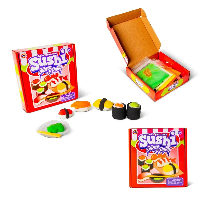 Diy Sushi-Themed Slime & Putty Craft Kit 1