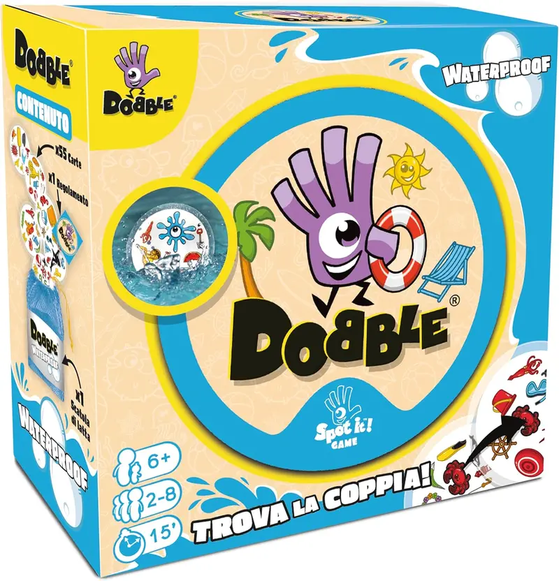 Dobble Outdoor Edition – Waterproof Card Game 1