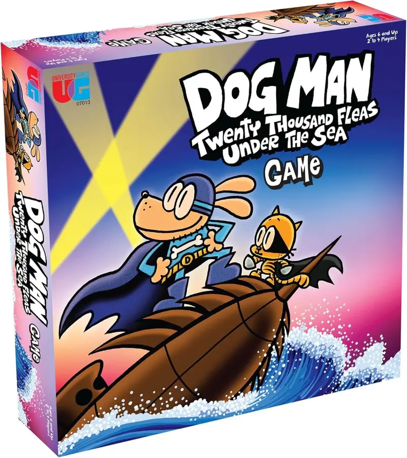 Dog Man: Twenty Thousand Fleas Under The Sea Board Game 1