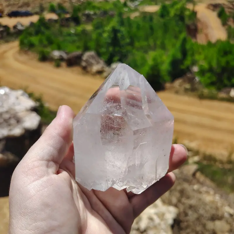 Double-Terminated Quartz Crystal Point – Aa Grade 1