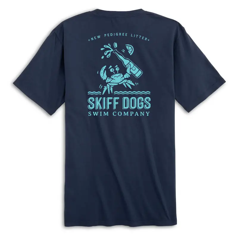 Drunken Crab Navy Short Sleeve T-Shirt 1