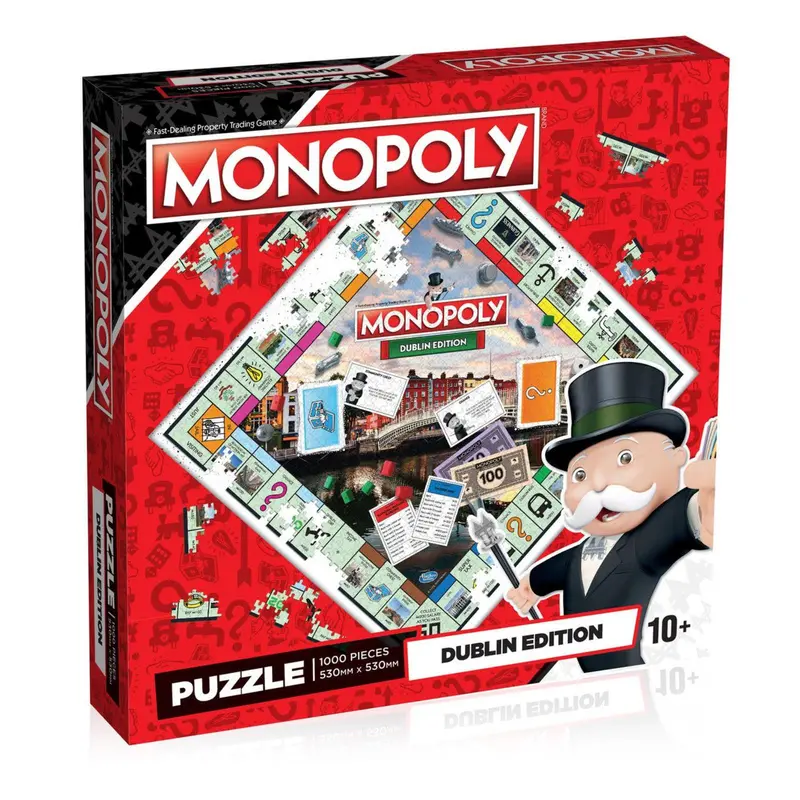 Dublin Edition Monopoly 1000-Piece Jigsaw Puzzle 1