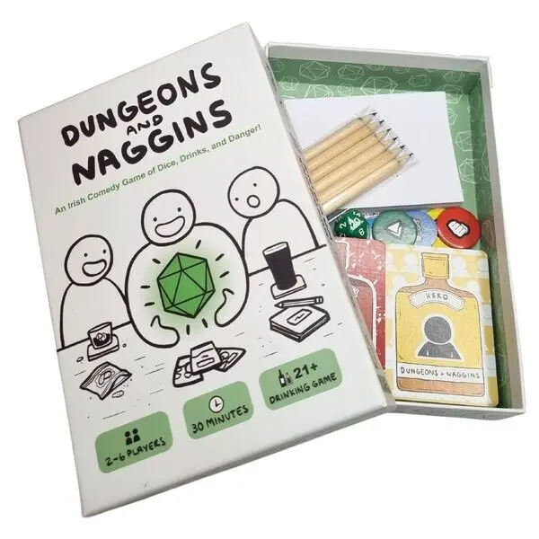 Dungeons And Naggins – Fantasy-Themed Family Board Game 1