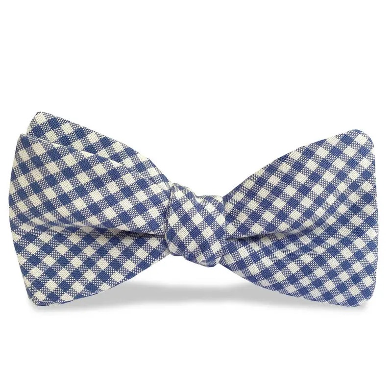 Durham-Inspired Carolina Cotton Bow Tie 1