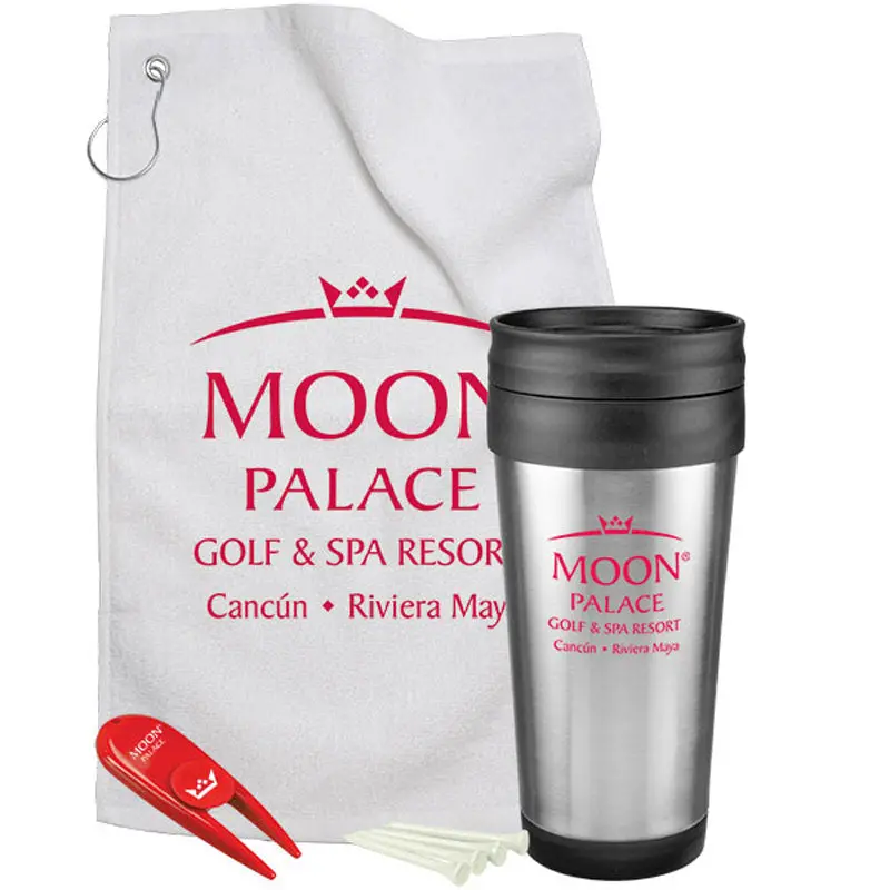 Eco-Conscious Golf Starter Kit With Double-Wall Tumbler 1