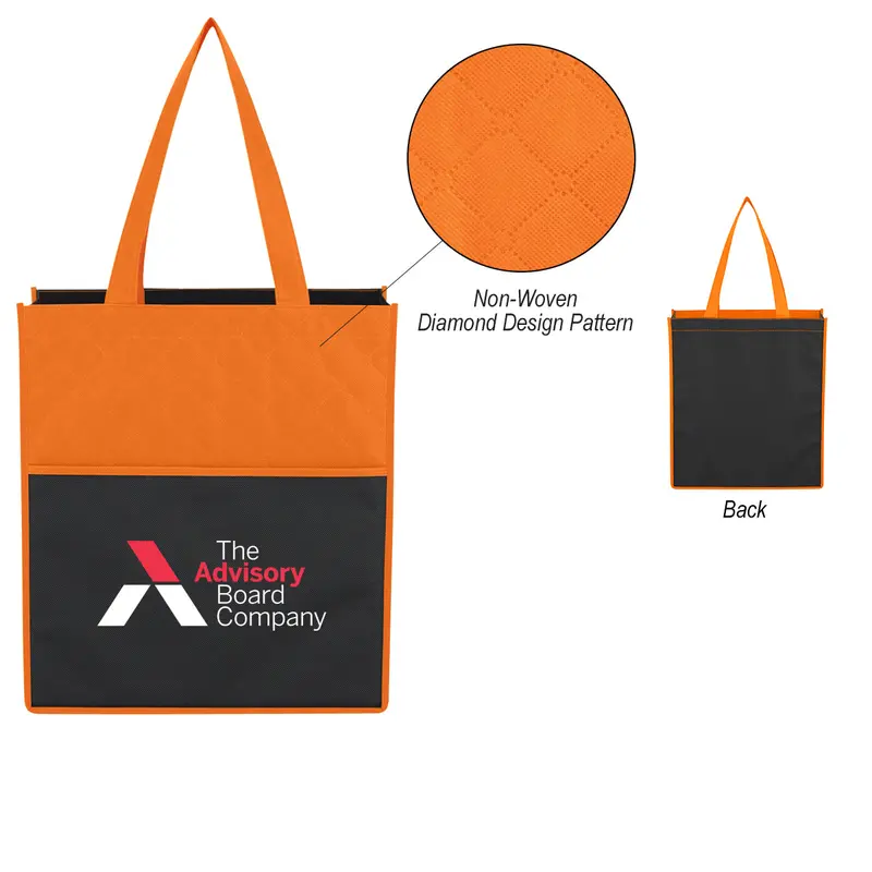 Eco-Friendly Bounty Non-Woven Grocery Tote 1