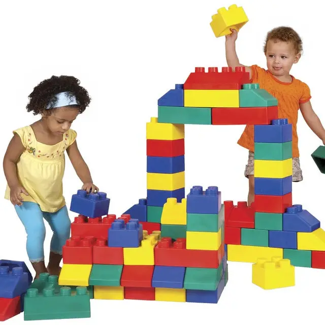 Edushape Edublocks – 84-Piece Soft Building Block Set 1