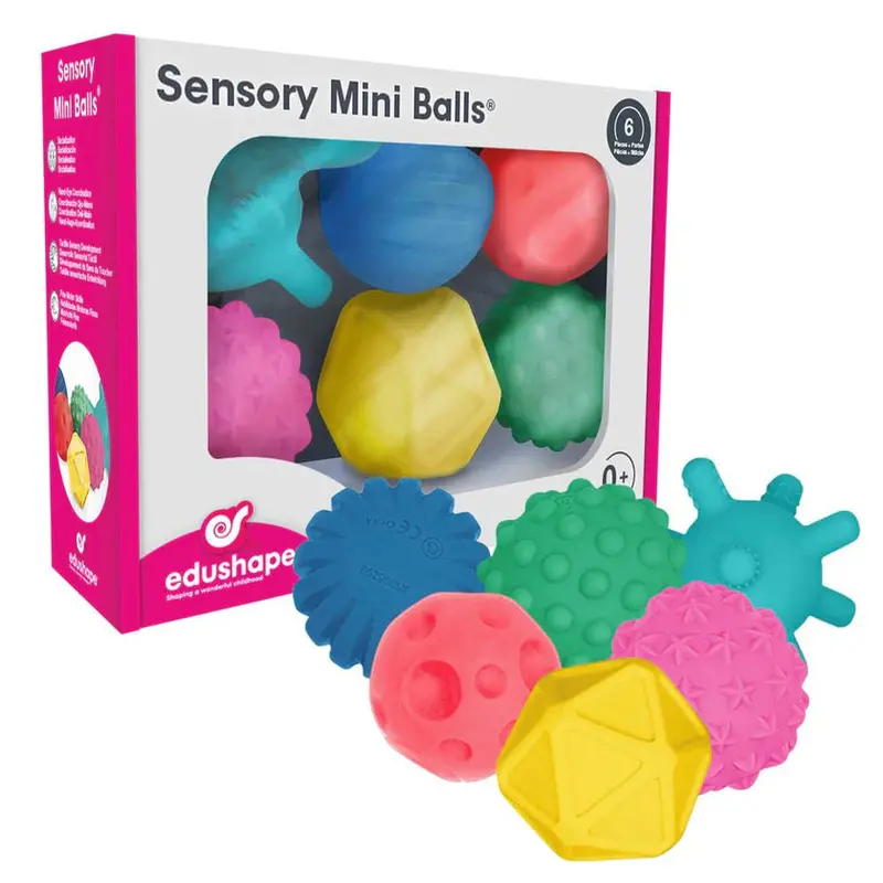 Edushape Sensory Balls For Babies – Tactile Development Set 1